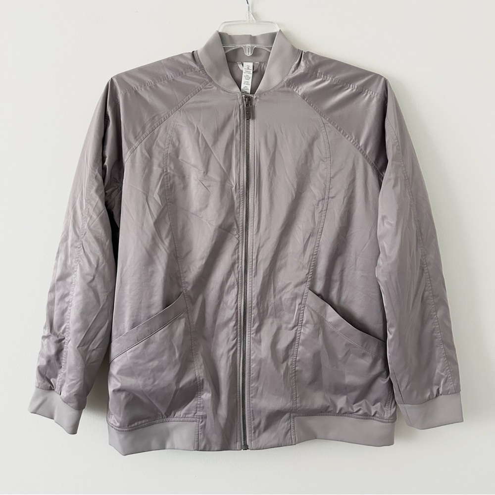 Lululemon Athletica Trace Back Bomber Jacket
